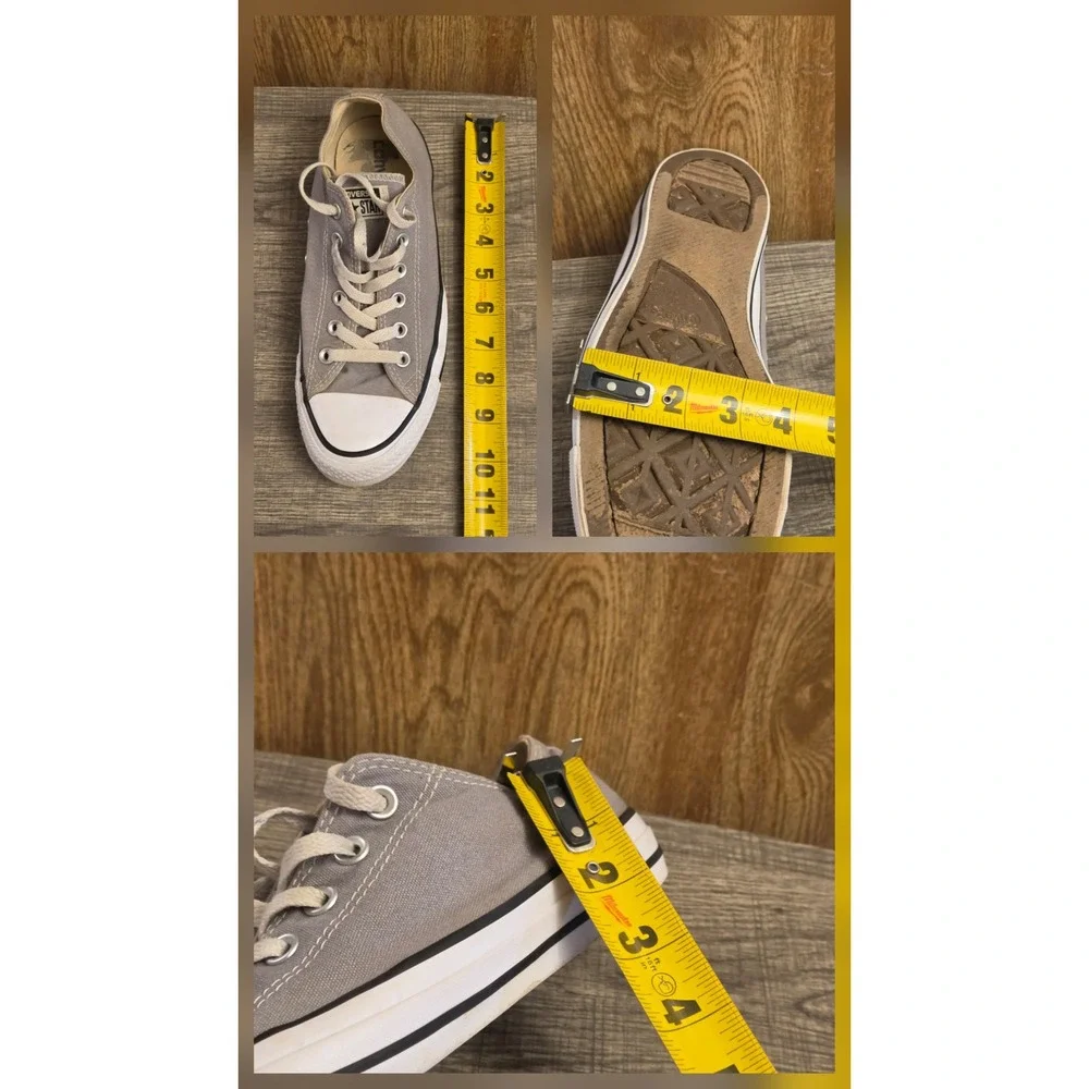 Converse‎ Allstar Low Top Sneakers Womens 9 Mens 7 Gray